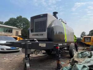 Quality Zoomlion Stationary Concrete Pump Used HBT90.18.195RS 93m3/H Concrete Trailer Pump wholesale