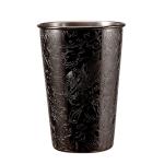 Etch Stainless Steel Cups Black Pint Tumbler Shatterproof Metal