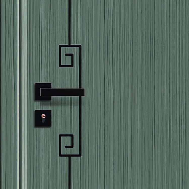 Soundproof Interior Wooden HPL Door For Commercial Building