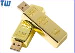 Finance Promotional Golden Stick Sliding 1GB USB Thumb Drives