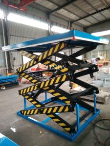 Quality Wood Lifting 5000kg Heavy Load Scissor Electric Hydraulic Lift Table wholesale