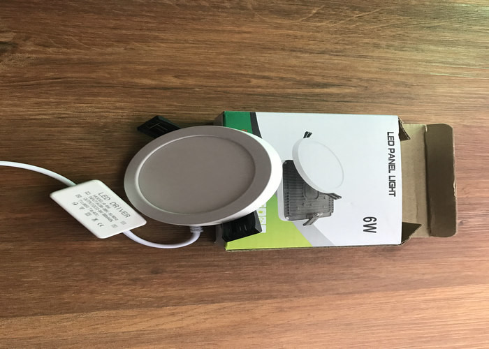 Recessed Dimmable Led Panel Light 4000k 80ra 500lm With Isolated Ic Driver