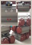 pneumatic rotary actuator control for butterfly valves