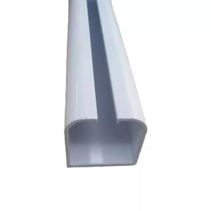 Quality Curtain Tracks Aluminum Square Profile Rail Accessories 6063 T5 wholesale