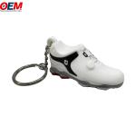 Figure manufacturer OEM 3D Mini Sneaker Shoe Keychain Custom Your Own Design Toy