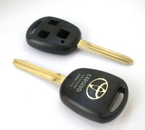 Quality high quality auto remote toyota replacement keys with feel good wholesale