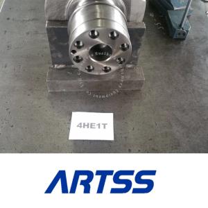 Quality 8-94396-737-3 Isuzu Forged Steel Crank , 4HE1 4HE1T High Performance Crankshaft wholesale