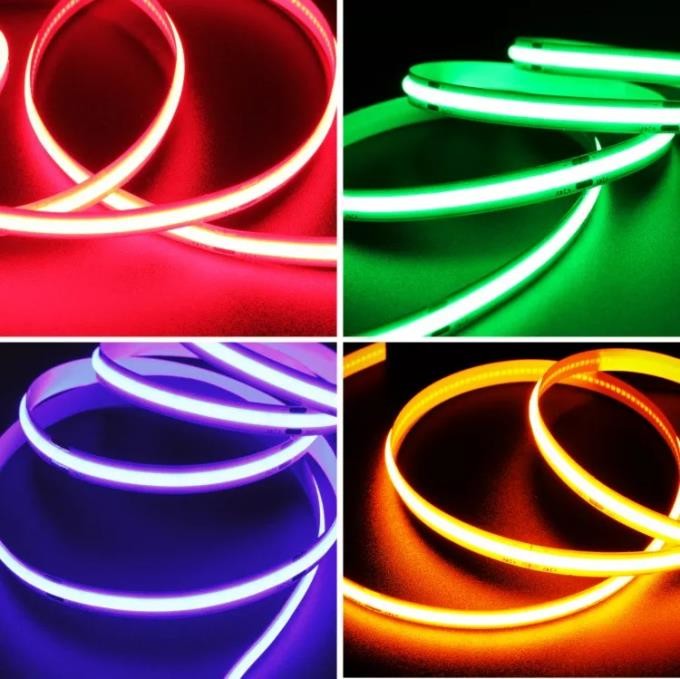 Cuttable 24V PCB COB LED Strip Light Length 10M 5M 320LED/M Remote Control
