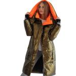 FODARLLOY 2022 Puffer Jacket Ladies Warm Cotton-Padded Clothes Slim Long Down