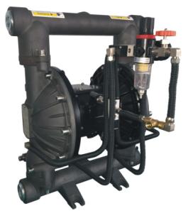 Quality 1&quot; PTFE Air Diaphragm Pump For Powder Pneumatic To Move Bulk Solid wholesale