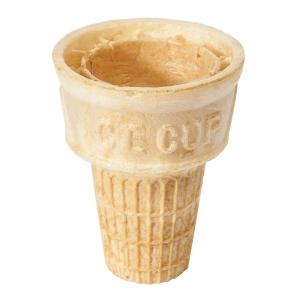 Quality Shape Customized Ice Cream Wafer Cones 78mm Length QS Approved wholesale