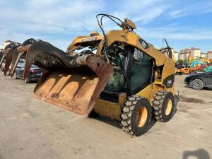 Quality CAT 246C Original Color Used Skid Steer Loader Safety And Accuracy In Good Condition wholesale