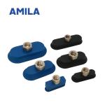 Flat Oval Vacuum Suction Cups MAOF HT2 With High Temperature Resistance