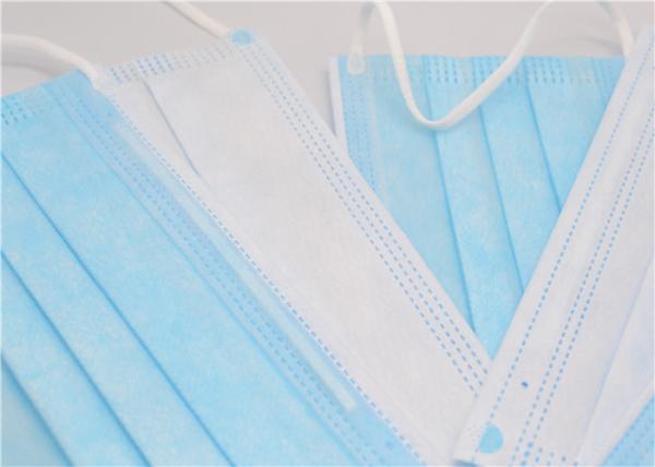 Nonwoven Lightweight Dust Proof Disposable Surgical Face Mask For Cough Germs