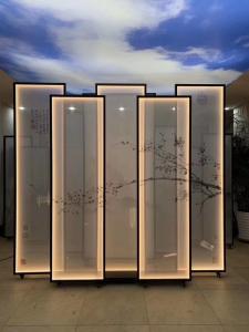 Quality Privacy Protection Glass Divider Wall Interior Glass Partition Walls Residential wholesale