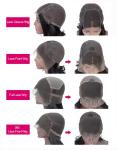 Curly Glueless Wigs Human Hair Ready To Wear Deep Curly 5x5 Lace Closure Wigs