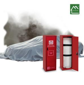 Quality 0.6mm Glass Fiber Car Fire Blanket, Suitable For Different Occasions wholesale