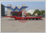 Red Color Flatbed Tow Truck Hydraulic System Control , Flat Deck Tow Truck Easy
