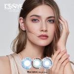 ISO13485 Private Label Coloured Blue Eye Contact Lenses For Brown Eyes