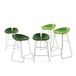Metal Leg FRP High Bar Height Chairs
