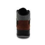 Crazy Horse Leather Casual Shoes High Cut Safety Shoes For Men
