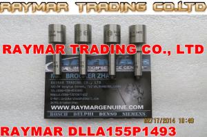 Quality BOSCH Common rail injector nozzle DLLA155P1493 0433171921 for 0445110250 wholesale