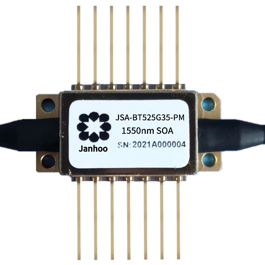 Janhoo 1550nm PM Butterfly SOA Semiconductor Optical Amplifier