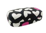 Heart Pattern Iron Contact Lens Travel Case Lovely Suitable For Women / Youth