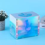 Laser paper box, illusion packaging box, customized cosmetics set, daily