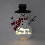 Snowman Lantern Ornament Indoor Metal Christmas Decorations Crafts Customized