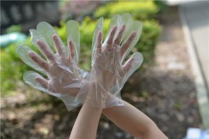Quality Polyethylene Kitchen Disposable HDPE Gloves For Food Processing wholesale