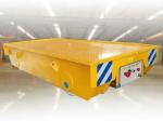 25 Ton Axle Load Flat Bed Rail Car 1200mm Wheelbase 4 Wheels Support