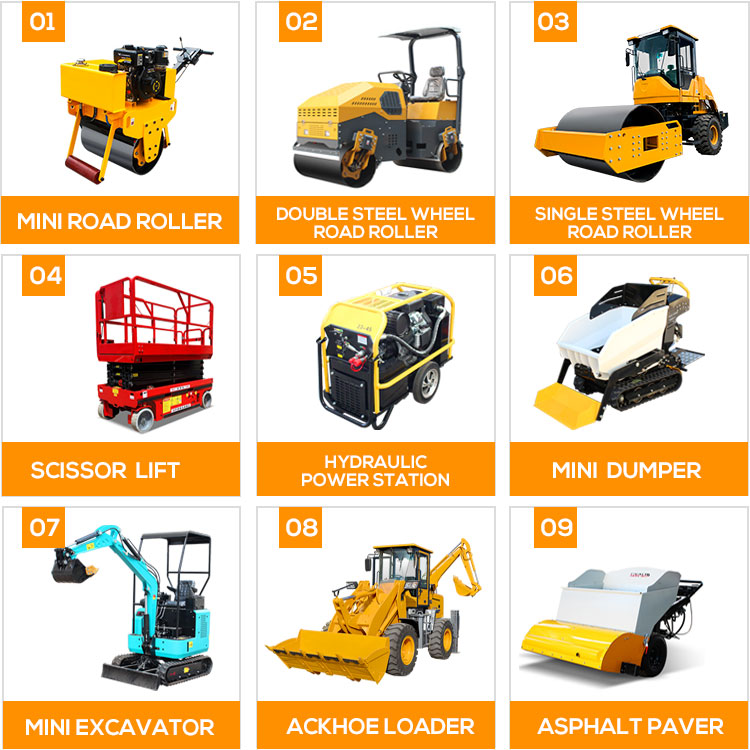 Mini Paver 25cm-1meter Width Asphalt Paving Machine with 1690 x 1000 x 1150 mm Size