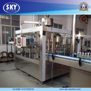 China Pure Water Rinsing Filling Capping Machine 3-in-1 on sale