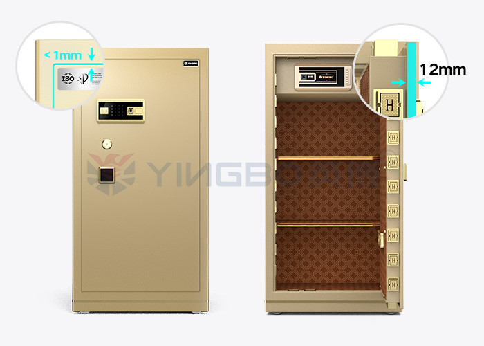 H1200mm Dual Alarm Luxury Safe Box For Office Security