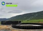 Glass Fused To Steel Leachate Storage Tanks 3mm Steel Plates Thickness