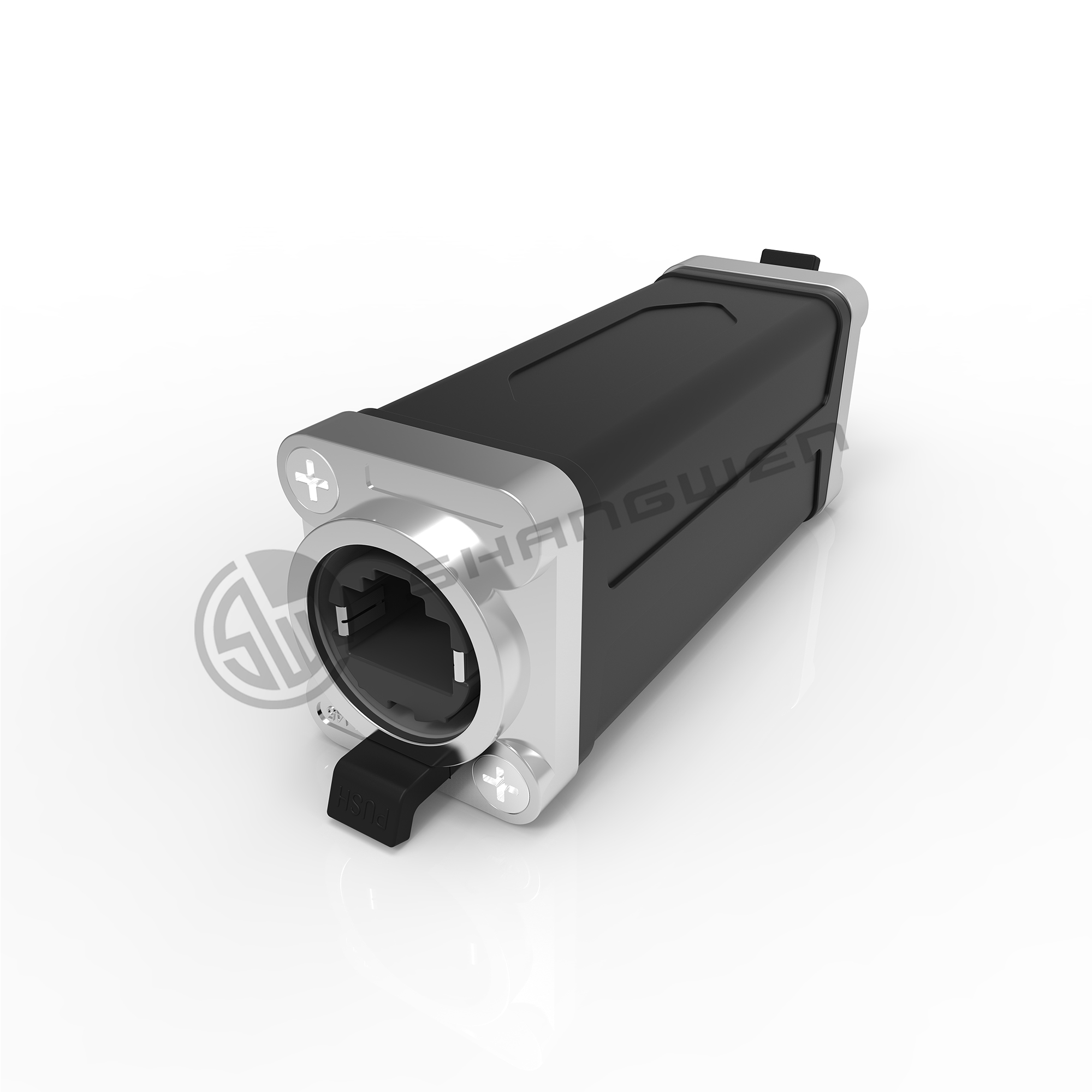 Shangwen Rj45 Outdoor Coupler Female Signal Cable Adapter Connector