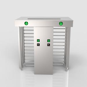 Quality Durable Full Height Turnstile 304 Stainless Steel , Flexible Entrance Gate Security wholesale