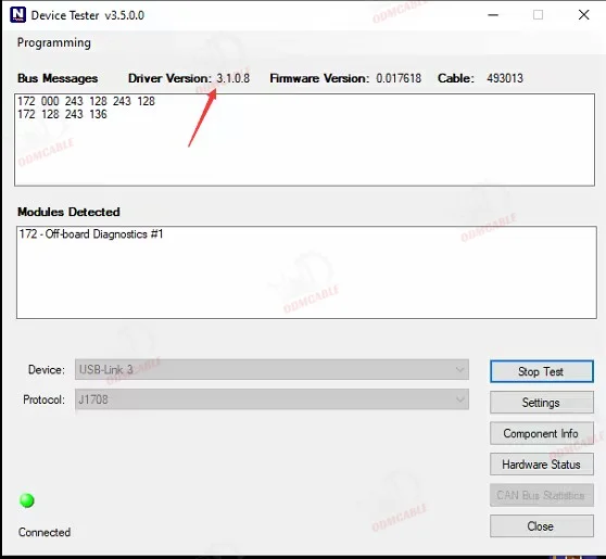 3.00.3 Software Version Heavy Duty Vehicle Scanner for NEXIQ 3 USB LINK 125032 Diesel Truck Interface OBD2 Diagnostic Tool