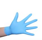 Disposable powder free medical grade non sterile nitrile exam gloves latex free