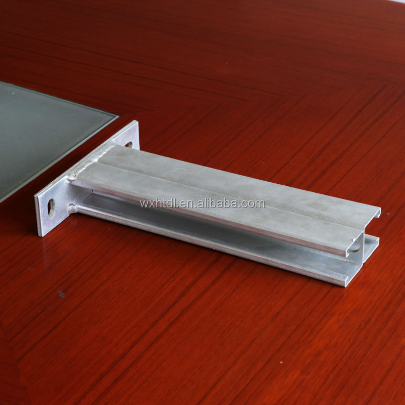 Double Channel Cantilever Arms Galvanized Strut Channel Bracket Shelf