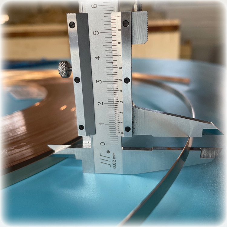 C51900 Tin Phosphor Bronze Strip CuSn6 0.6X6.5mm Excellent Welding