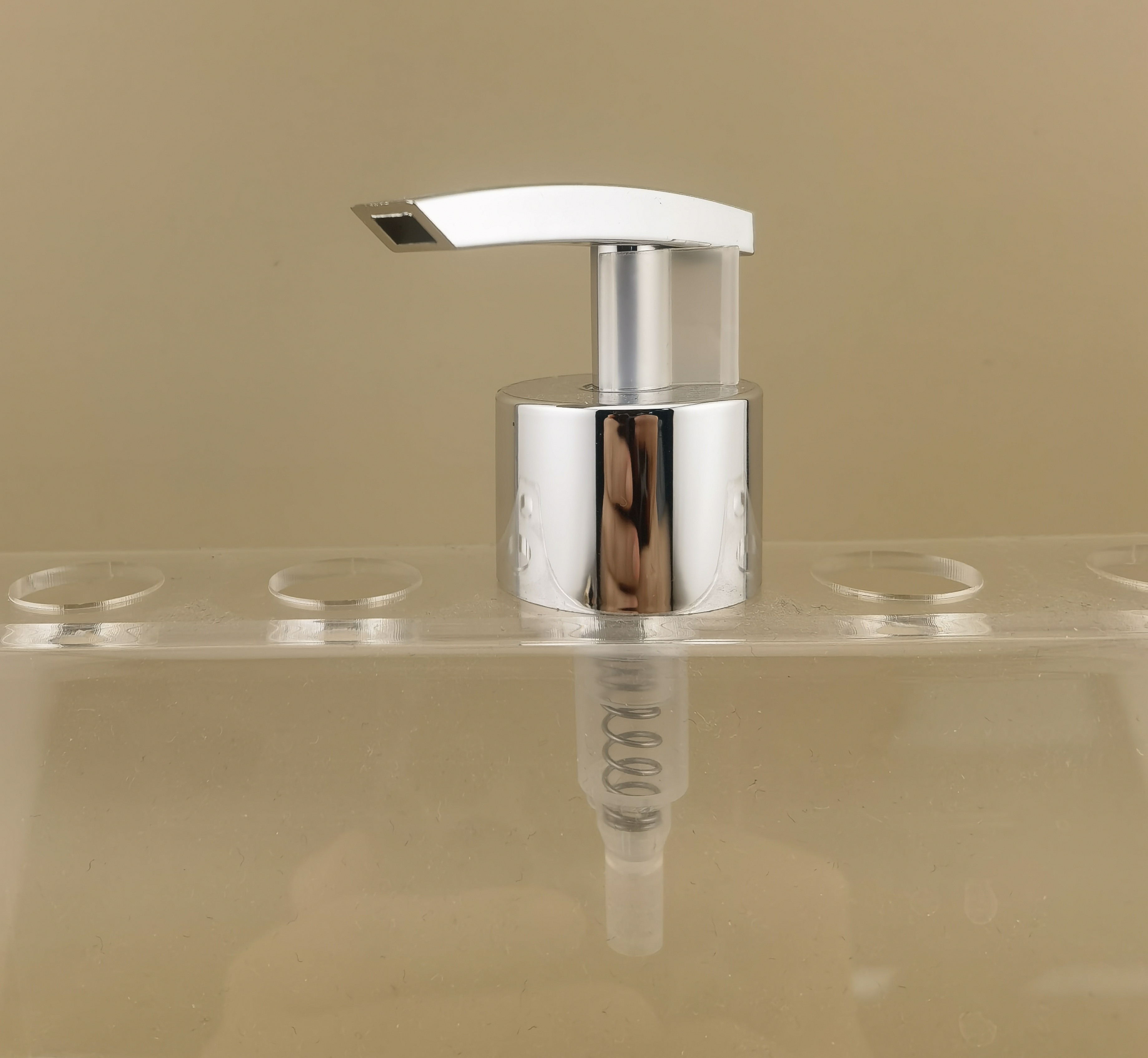 Factory Price Plastic Lotion Pump Liquid Soap Hand Wash Hand Gel Dispenser Pump Cap with UV Coating