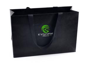 Quality Die Cut Large Paper Shopping Bags , Clothing / Garment Custom Luxury Shopping Bags wholesale