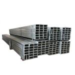 Tolerance ±1% Welded ERW Galvanized Round Pipe for Greenhouses Black Square 2x2