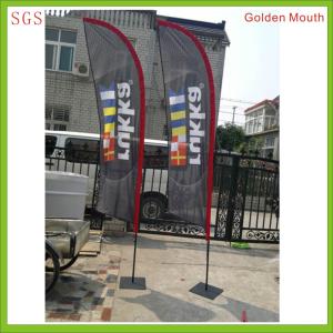 Quality shenzhen factory beach flags wholesale