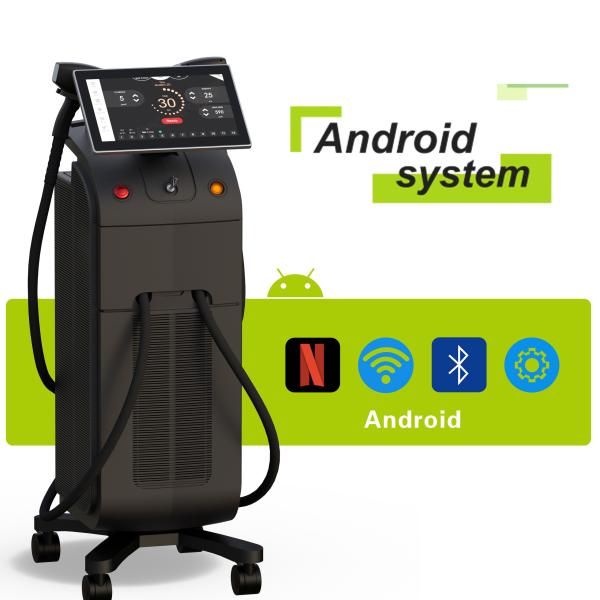 Professional Diode Laser Hair Removal Beauty Equipment with 808nm Laser and Q