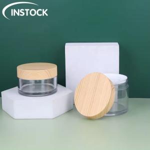 Quality PET Plastic Lid Transparent Empty Cream Jar 100Ml 120Ml 150Ml 30oz 40oz 50oz For Cosmetic wholesale
