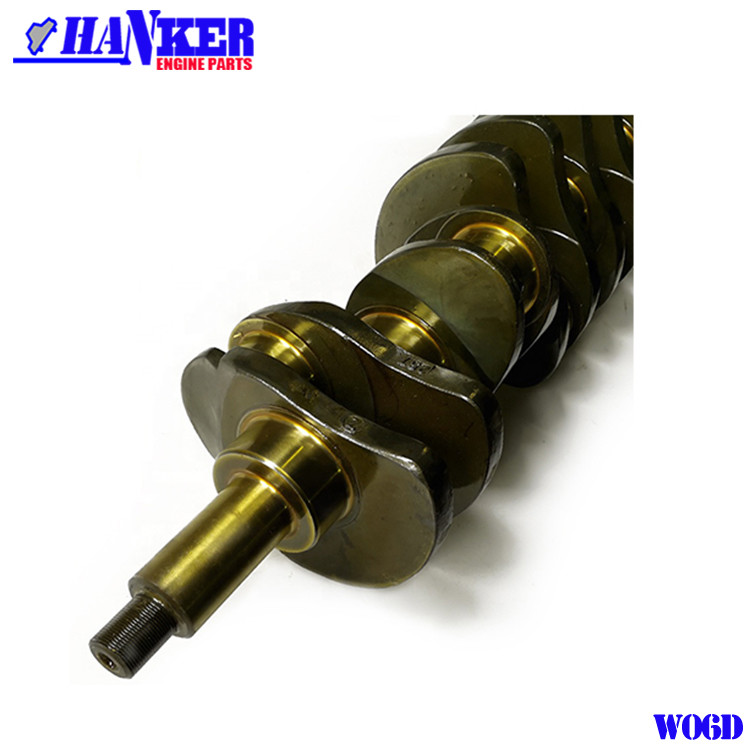 Nitriding Iron Steel W06D Diesel Engine Crankshaft