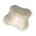 Wet Press Bamboo Paper Tray 1mm Thickness Biodegradable For Cat Products